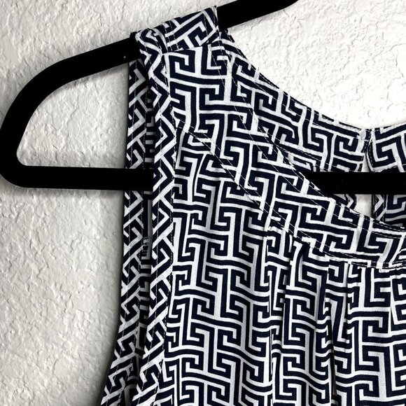 ANN Taylor LOFT Black and White Womens Blouse Size‎ Small - Picture 3 of 7